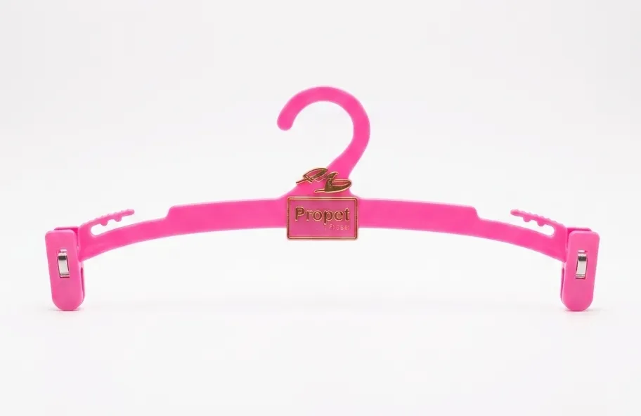 Gancho Plastico Con Pinza Para Niños