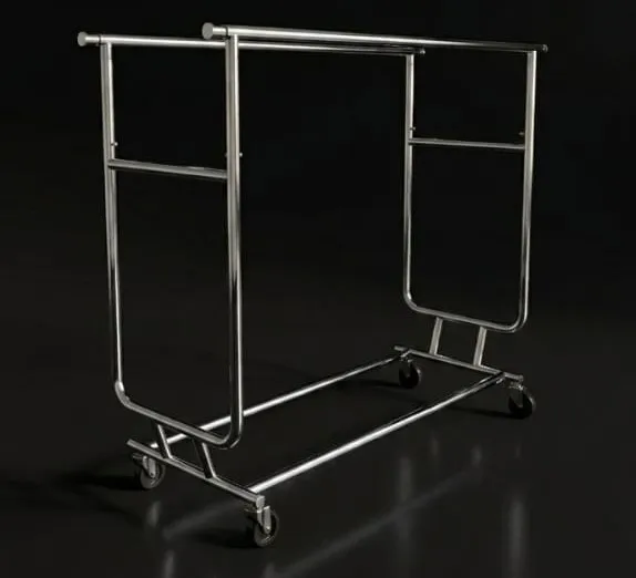 Exhibidor Doble(Plateado)