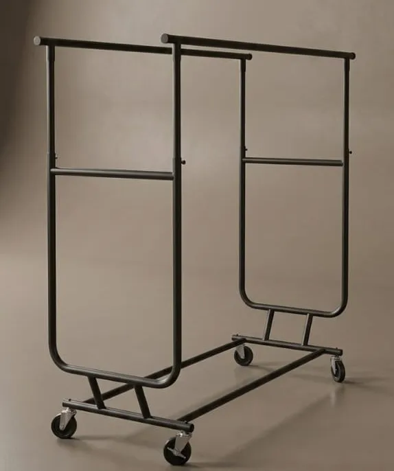 [AF-601E] Exhibidor Doble(Negro)