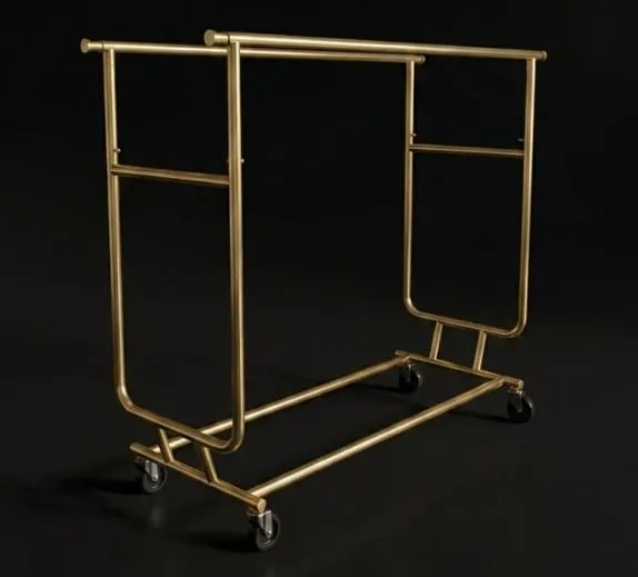 Exhibidor Doble(Dorado)
